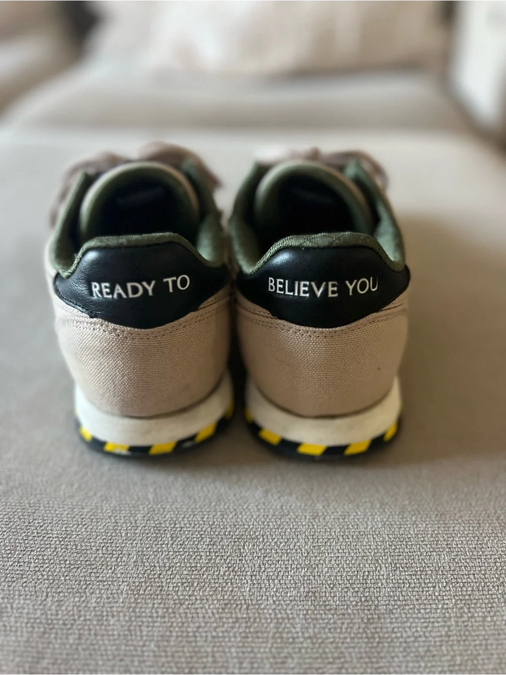 Ghostbusters x Reebok Mens Sneakers in Beige - Limited Edition
